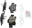 2013 Dodge Durango - Rear Ceramic Brake Pad Set, 3.6L 6Cyl, RWD, Quietcast Premium Series