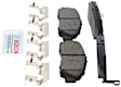 2012 Acura TSX - Front Ceramic Brake Pad Set, 2.4L 4Cyl, QuietCast Series