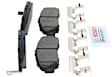 2012 Acura TSX - Front Ceramic Brake Pad Set, 2.4L 4Cyl, QuietCast Series