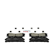 BC1611 Front Quietcast Premium Series Ceramic Brake Pad Set