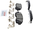 2015 Nissan Leaf - Front Ceramic Brake Pad Set, ELECTRIC, FWD, Non- Japan Built, Quietcast Premium Series