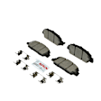 BC1654 Front Quietcast Premium Series Ceramic Brake Pad Set