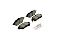 2020 Nissan Leaf - Rear Ceramic Brake Pad Set, With Power Operated Parking Brake, BATTERY EV (EV/BEV), QuietCast Series