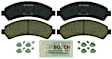 BC726 Front Quietcast Premium Series Ceramic Brake Pad Set