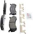 2005 GMC Sierra 1500 - Front Ceramic Brake Pad Set, 4.8L 8Cyl, With Rear Disc, Quietcast Premium Series