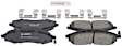 BC830 Front Quietcast Premium Series Ceramic Brake Pad Set