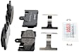 2001 Lexus LS430 - Rear Ceramic Brake Pad Set, 4.3L 8Cyl, Quietcast Premium Series