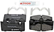 2001 Lexus LS430 - Rear Ceramic Brake Pad Set, 4.3L 8Cyl, Quietcast Premium Series