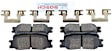 BC885 Rear Quietcast Premium Series Ceramic Brake Pad Set