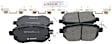 2004 Nissan Maxima - Front Ceramic Brake Pad Set, 3.5L 6Cyl, Quietcast Premium Series