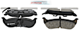 Rear Quietcast Premium Series Ceramic Brake Pad Set