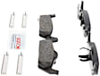 BP1012 Rear Quietcast Premium Series Semi-metallic Brake Pad Set