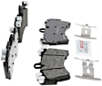 2007 Volkswagen Touareg - Front Quietcast Premium Series Semi-metallic Brake Pad Set
