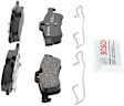 BP1060 Rear Quietcast Premium Series Semi-metallic Brake Pad Set