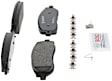 BP1068 Rear Quietcast Premium Series Semi-metallic Brake Pad Set