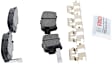 Rear Quietcast Premium Series Semi-metallic Brake Pad Set
