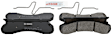 1989 Ford E-350 Econoline Club Wagon - Front Semi-metallic Brake Pad Set, 4.9L 6Cyl, Quietcast Premium Series
