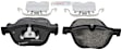 2015 BMW X5 - Front Semi-metallic Brake Pad Set, QuietCast Series