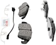 BP1322 Front Quietcast Premium Series Semi-metallic Brake Pad Set