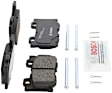 2013 Infiniti G37 - Rear Organic Brake Pad Set, Quietcast Premium Series