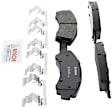 BP1363 Front Quietcast Premium Series Semi-metallic Brake Pad Set