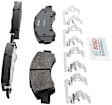 BP1363 Front Quietcast Premium Series Semi-metallic Brake Pad Set