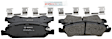 BP1363 Front Quietcast Premium Series Semi-metallic Brake Pad Set