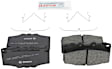 1979 Toyota Pickup - Front Ceramic Brake Pad Set, 2.2L 4Cyl, 4WD, Quietcast Premium Series