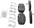 2010 Kia Forte Koup - Front Organic Brake Pad Set, Quietcast Premium Series