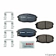 2010 Kia Forte Koup - Front Organic Brake Pad Set, Quietcast Premium Series