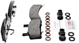 1992 Chevrolet Astro - Front Semi-metallic Brake Pad Set, 4.3L 6Cyl, All Wheel Drive, Quietcast Premium Series