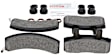 1992 Chevrolet Astro - Front Semi-metallic Brake Pad Set, 4.3L 6Cyl, All Wheel Drive, Quietcast Premium Series
