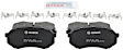 BP433 Front Quietcast Premium Series Semi-metallic Brake Pad Set