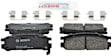1997 Subaru Impreza - Rear Semi-metallic Brake Pad Set, 2.2L 4Cyl, Quietcast Premium Series