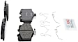 BP502 Front Quietcast Premium Series Semi-metallic Brake Pad Set