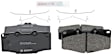 BP502 Front Quietcast Premium Series Semi-metallic Brake Pad Set