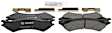 BP802 Rear Quietcast Premium Series Semi-metallic Brake Pad Set