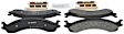 BP821 Front Quietcast Premium Series Semi-metallic Brake Pad Set