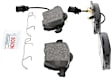 BP840 Front Quietcast Premium Series Semi-metallic Brake Pad Set