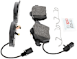 BP840 Front Quietcast Premium Series Semi-metallic Brake Pad Set