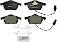 BP840 Front Quietcast Premium Series Semi-metallic Brake Pad Set