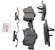 2003 Chrysler Voyager - Front Semi-metallic Brake Pad Set, 3.3L 6Cyl, Non-ABS, Quietcast Premium Series
