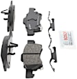 2003 Chrysler Voyager - Front Semi-metallic Brake Pad Set, 3.3L 6Cyl, Non-ABS, Quietcast Premium Series
