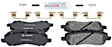 2005 Mitsubishi Galant - Front Semi-metallic Brake Pad Set, 2.4L 4Cyl, Quietcast Premium Series