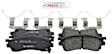 2003 Mazda Protege5 - Front Ceramic Brake Pad Set, 2.0L 4Cyl, Quietcast Premium Series