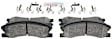 BP945 Front Quietcast Premium Series Semi-metallic Brake Pad Set