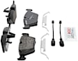 BP946 Front Quietcast Premium Series Semi-metallic Brake Pad Set