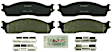 2006 Dodge Ram 1500 - Front Semi-metallic Brake Pad Set, engvin: D, Quietcast Premium Series
