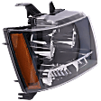 Passenger Side Headlight, with Bulb, Halogen, Clear Lens