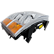 2011 Chevrolet Silverado 1500 - Passenger Side Halogen Headlight, With bulb(s), OE Replacement